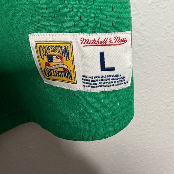 Vintage Oakland a's MLB  Nostagia Co Cooperstown Collection Jersey - Picture 6 of 7